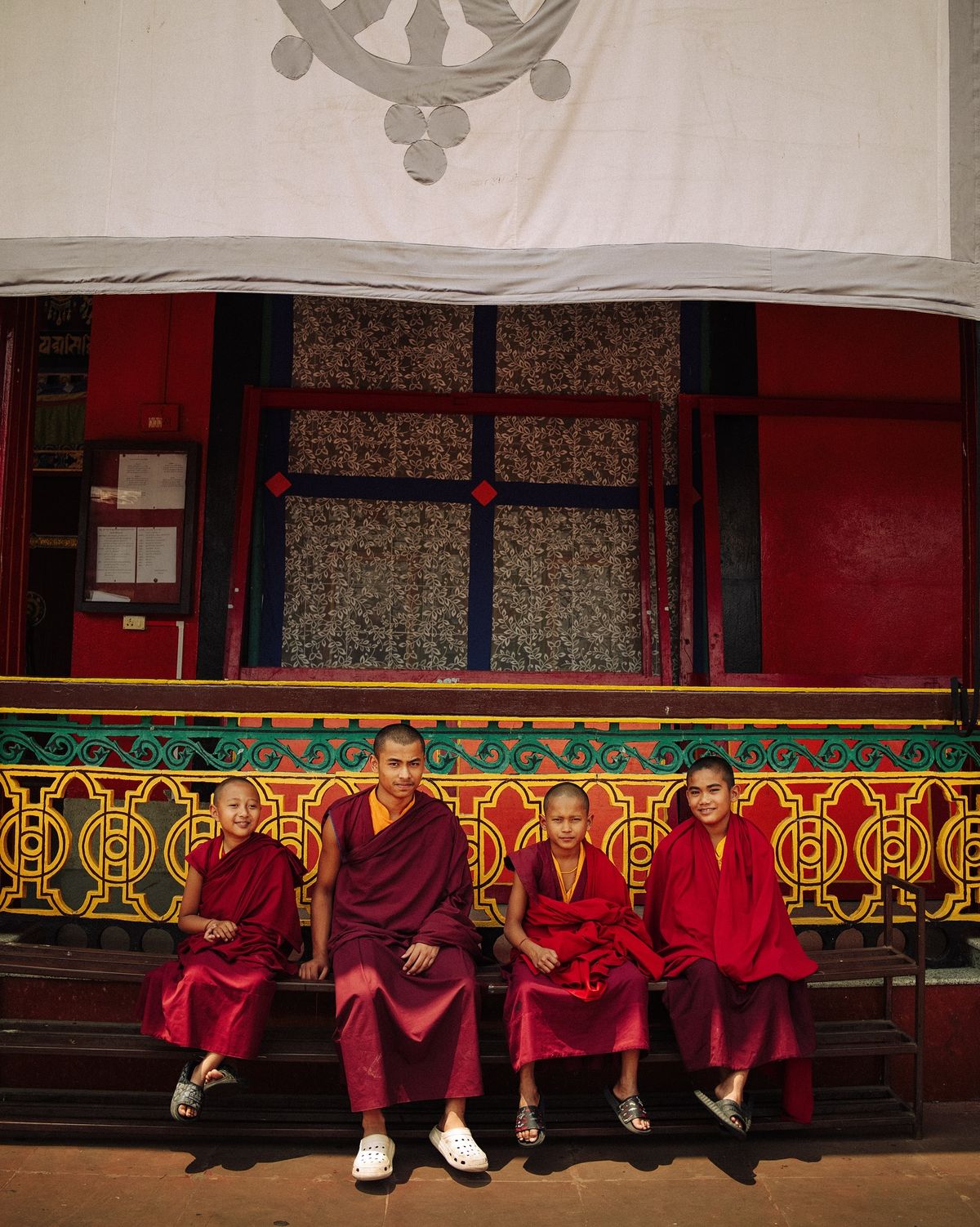 Young Monks in Discussion